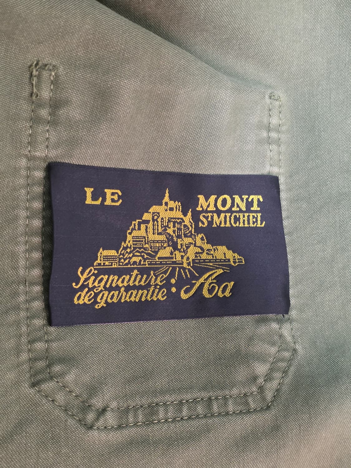 [50] 르몽생미셸 워크 자켓 빈티지카키 상품이미지6