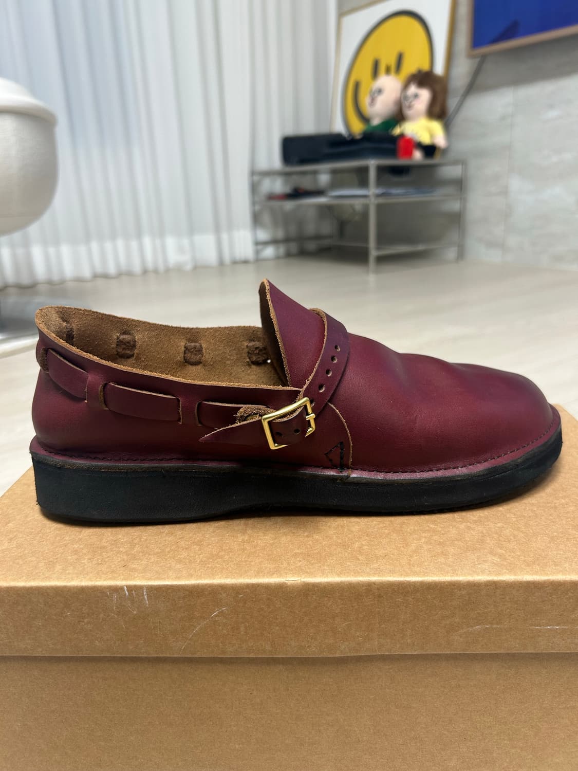 오로라 미들잉글리쉬 버건디 9.5D 상품이미지7