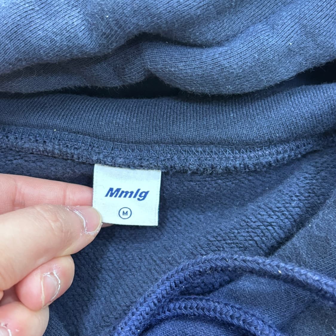 M MMLG 스크립트 후드 티셔츠 0421E 상품이미지3