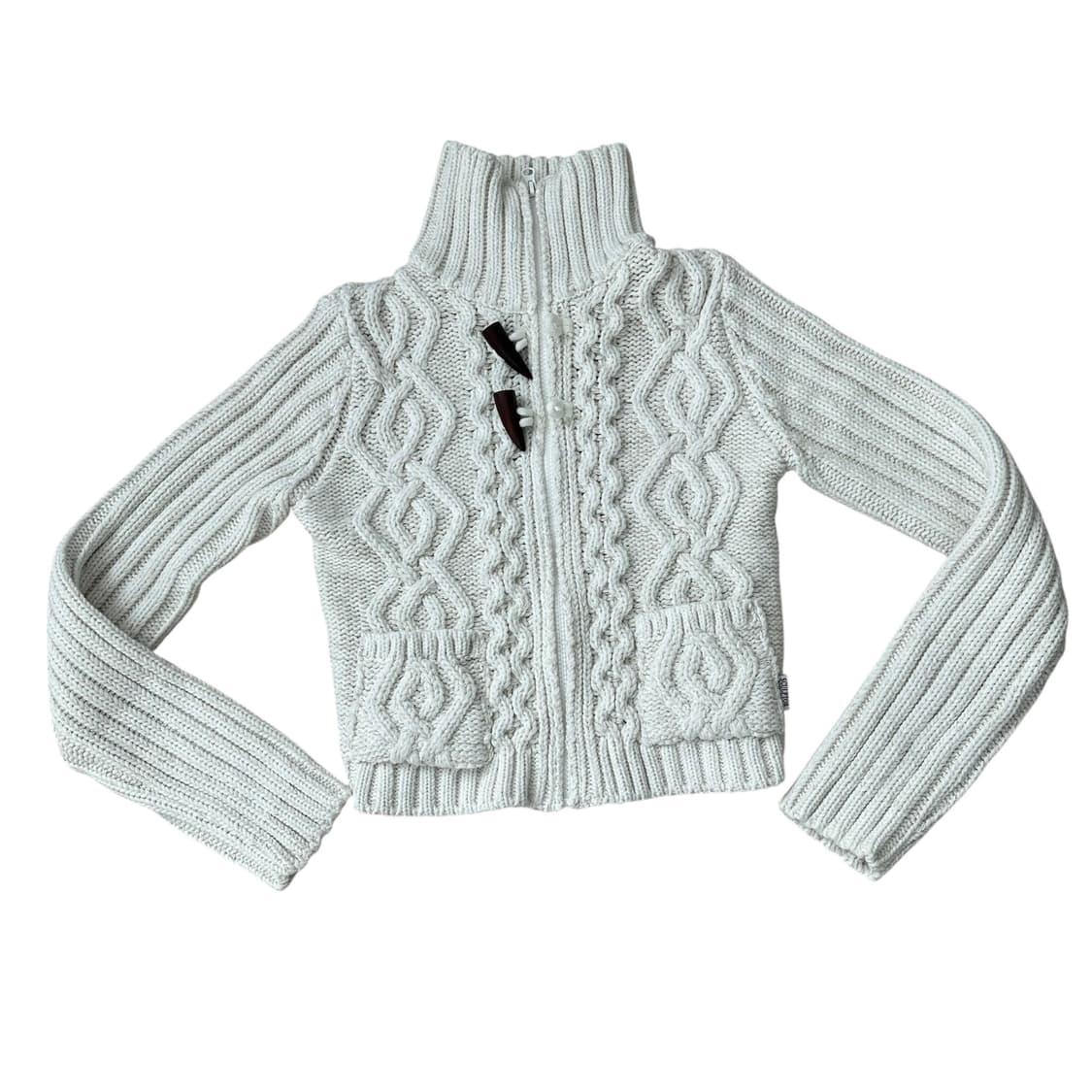 스컬프터 Two Way Cable Cardigan Ivory 상품이미지4