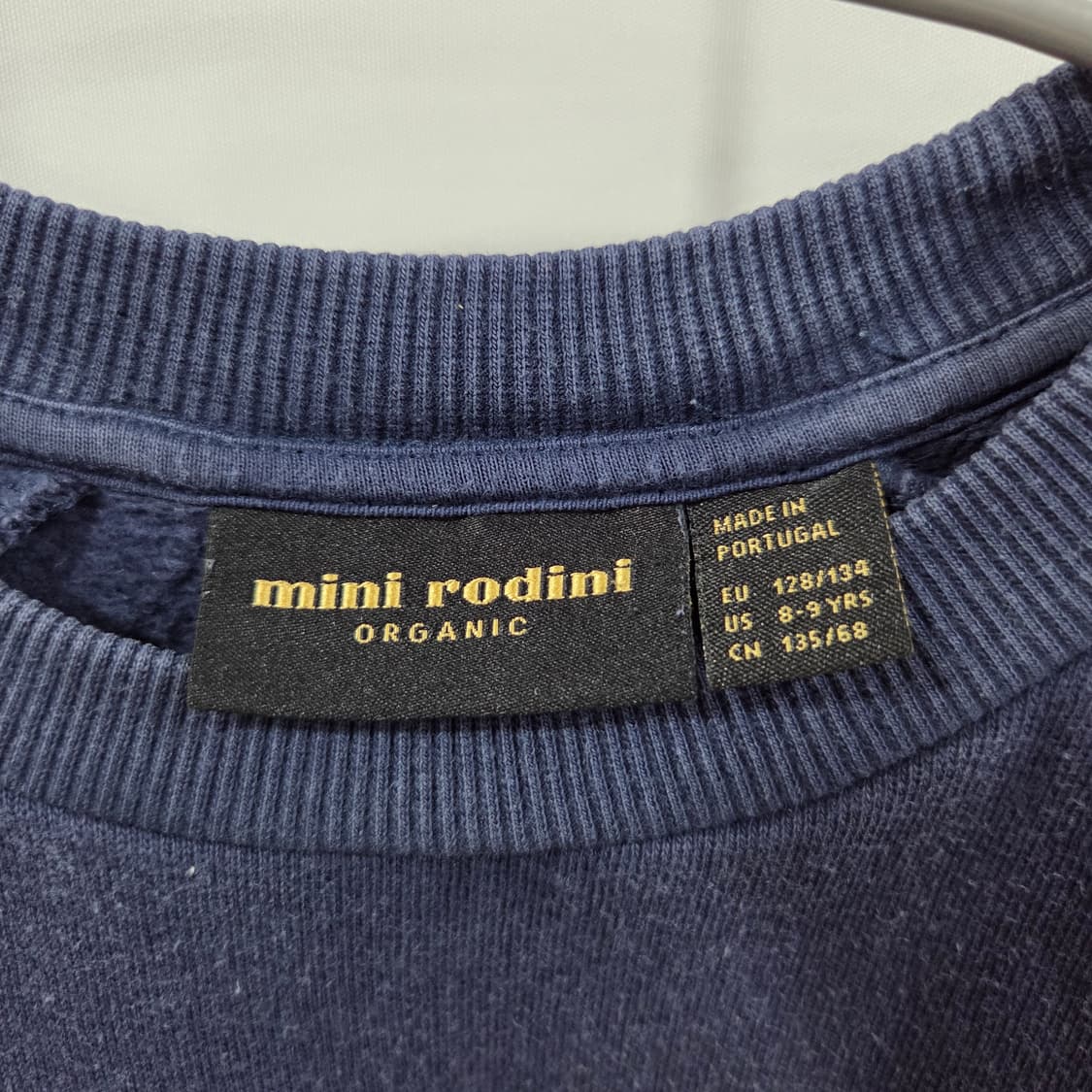 미니로디니 네이비 스웻셔츠 8-9Y  상품이미지3