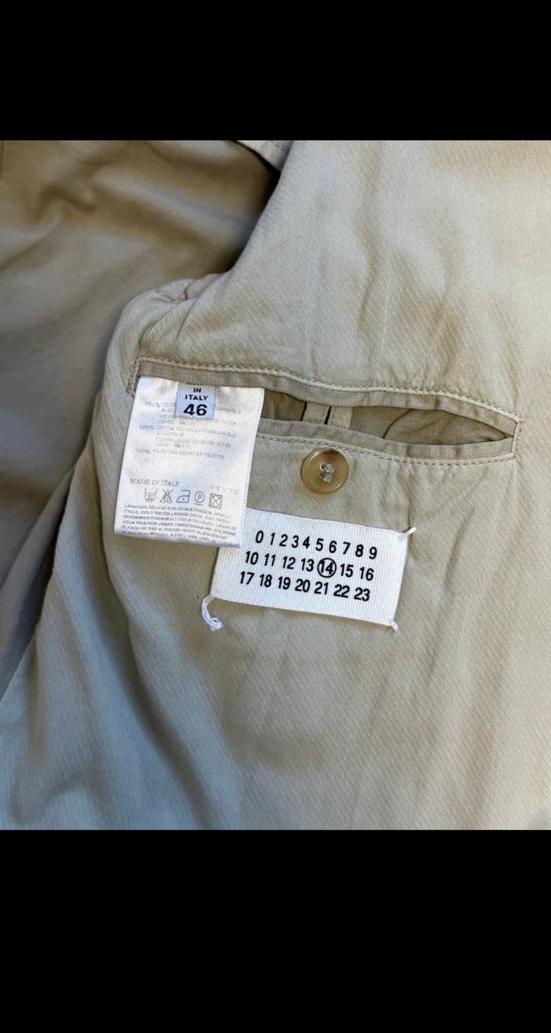  [46] 마르지엘라 08SS M-65 밀리터리 자켓 베이 지 상품이미지4