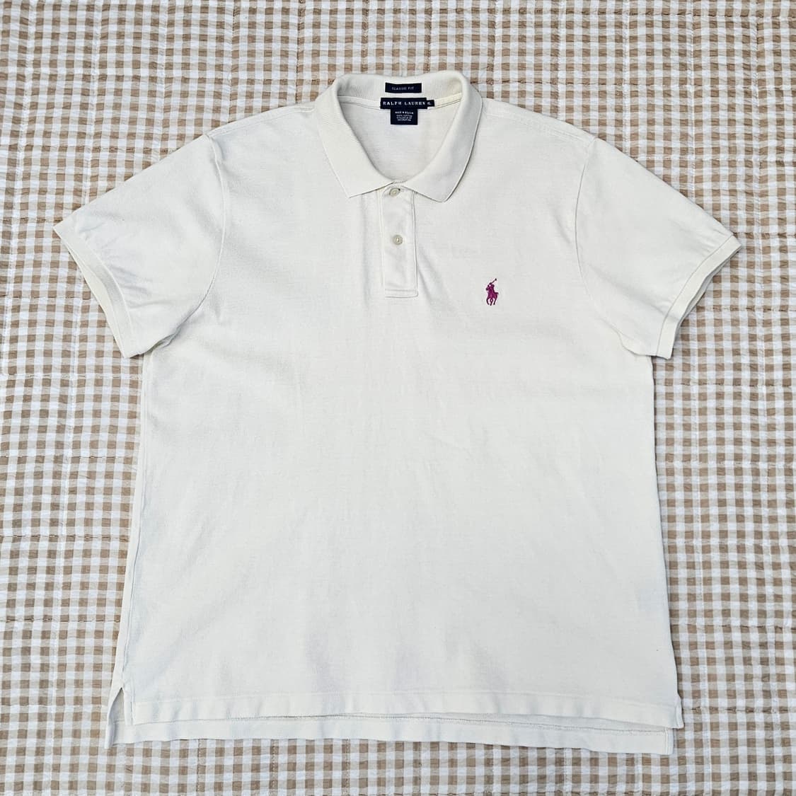 폴로 랄프로렌 반소매 카라티 남자100 상품이미지1