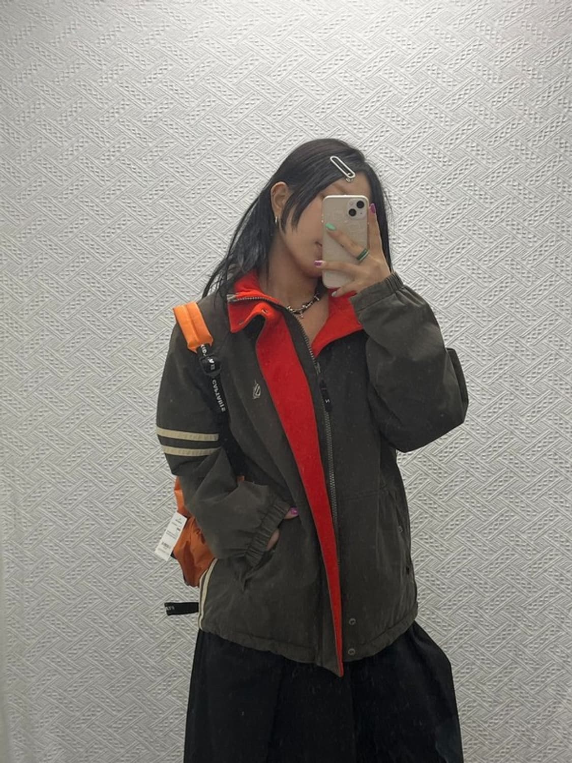 노티카 올드스쿨 빈티지 리버시블 기모 자켓 XL C06721 상품이미지2