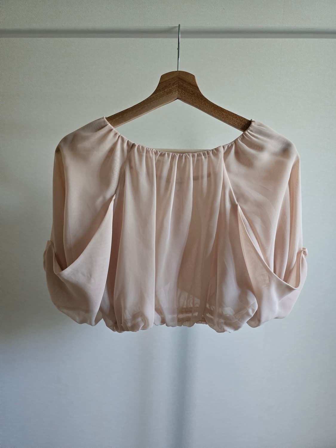 도쿄 편집샵 VOLUME CROPPED  TOP 상품이미지7