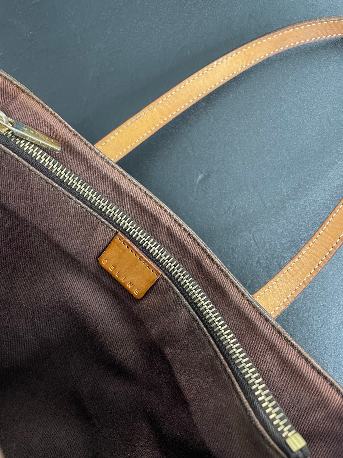 CELINE 셀린느 마카담 모노그램 빈티지 토트 숄더 백 상품이미지10