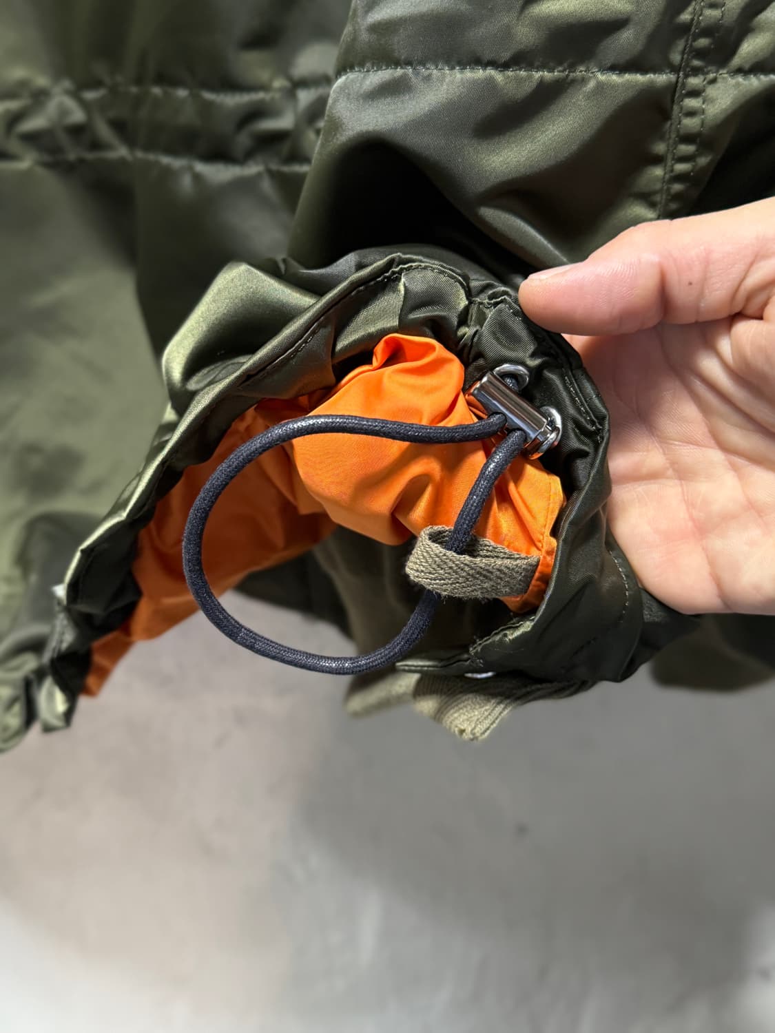 사카이 Sacai 나일론 트윌 블루종 MA-1 봄버 재킷 상품이미지10