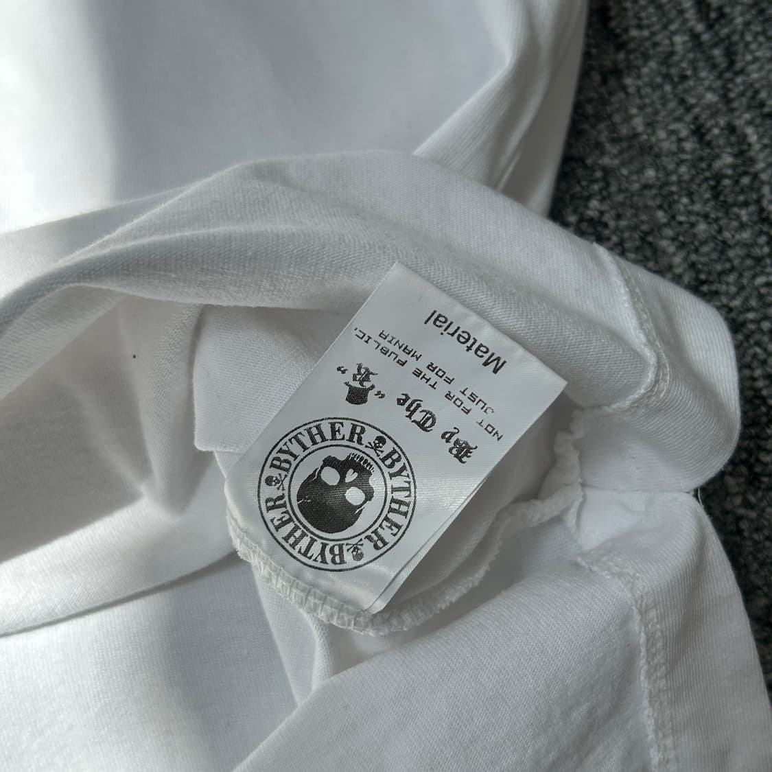 바이더알 스컬 해골 데미지 티셔츠 상품이미지9