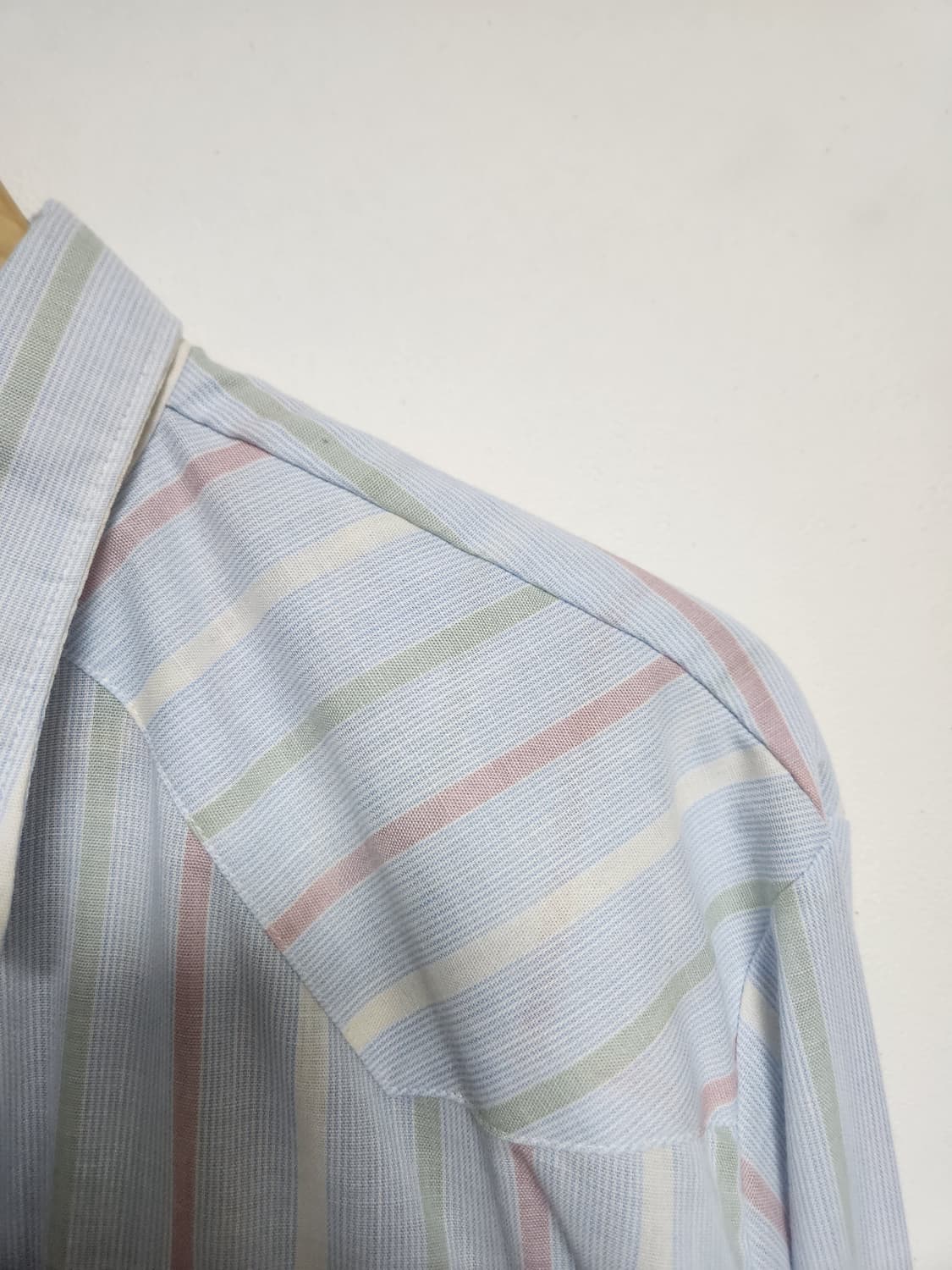 랭글러Wrangler 스트라이프 웨스턴 셔츠 XL - S188 상품이미지3