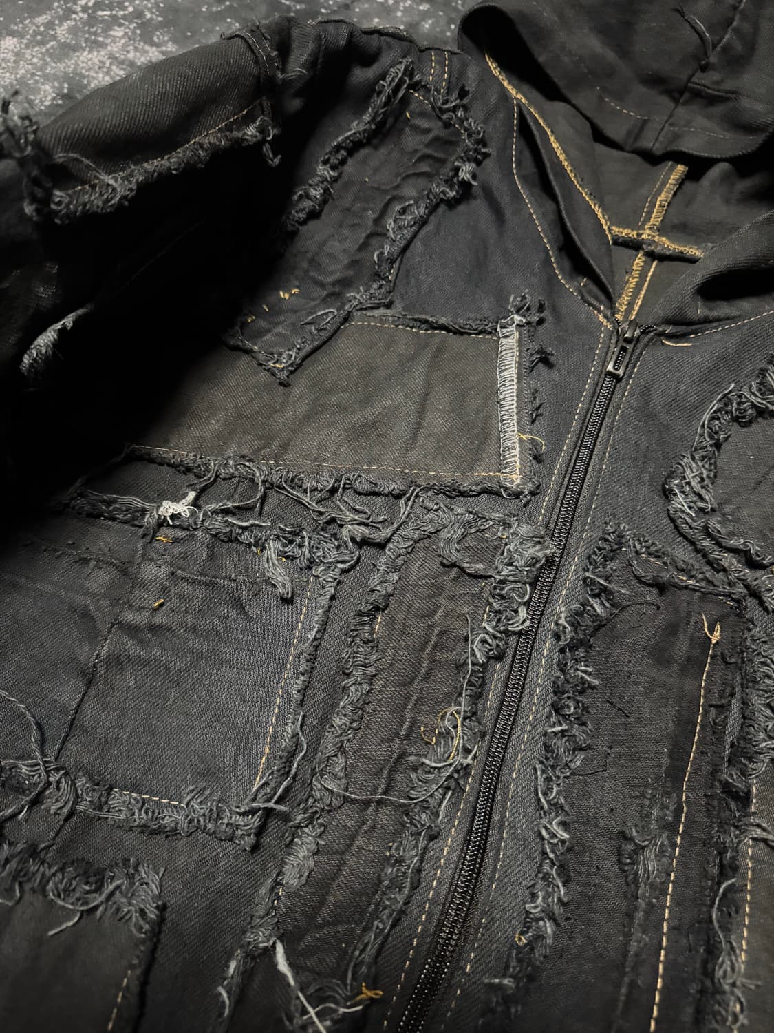 Patch Dis Detail Hoodie Jacket 상품이미지2