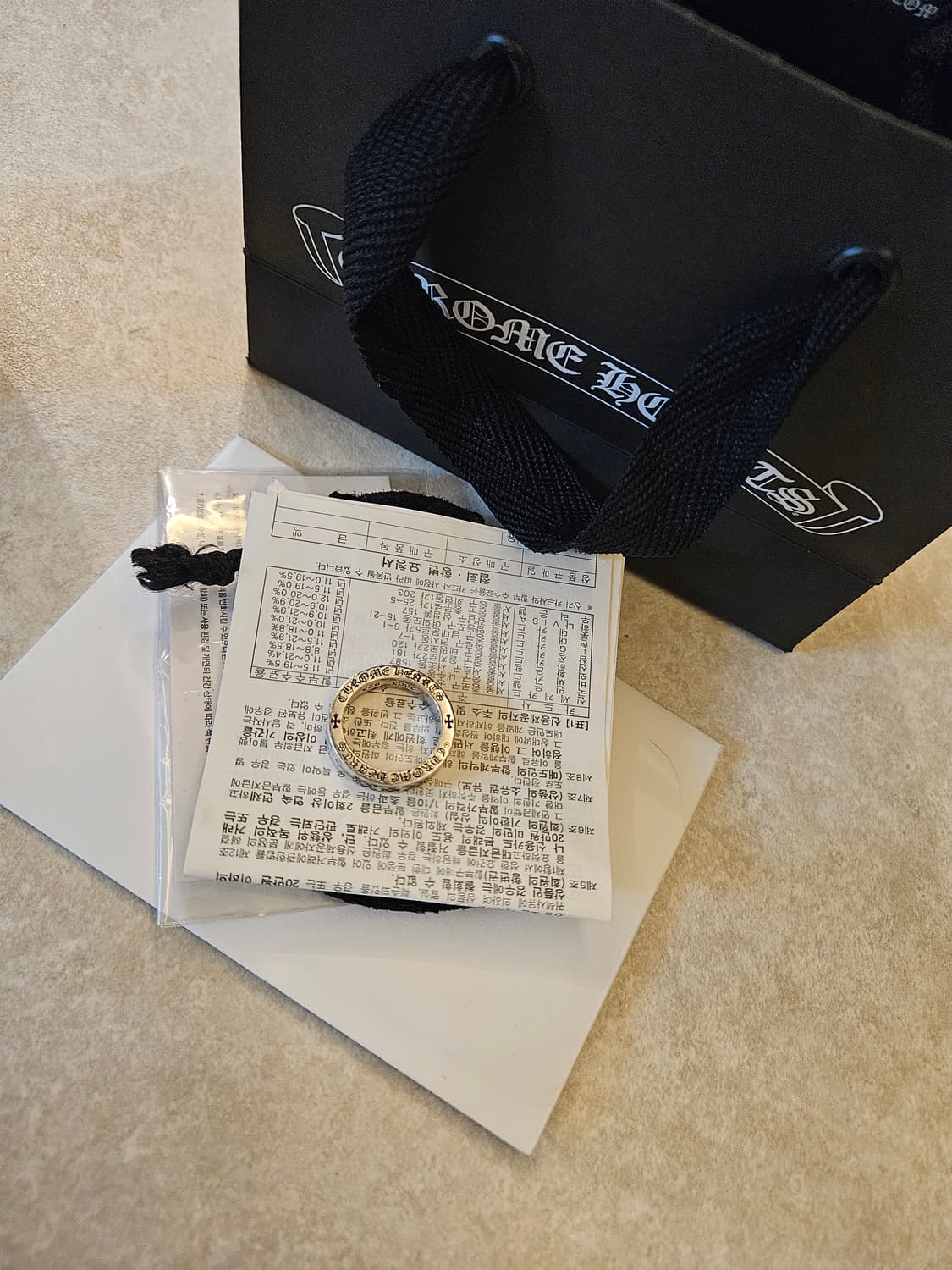 크롬하츠 6m 스페이스대거링 US9 상품이미지4