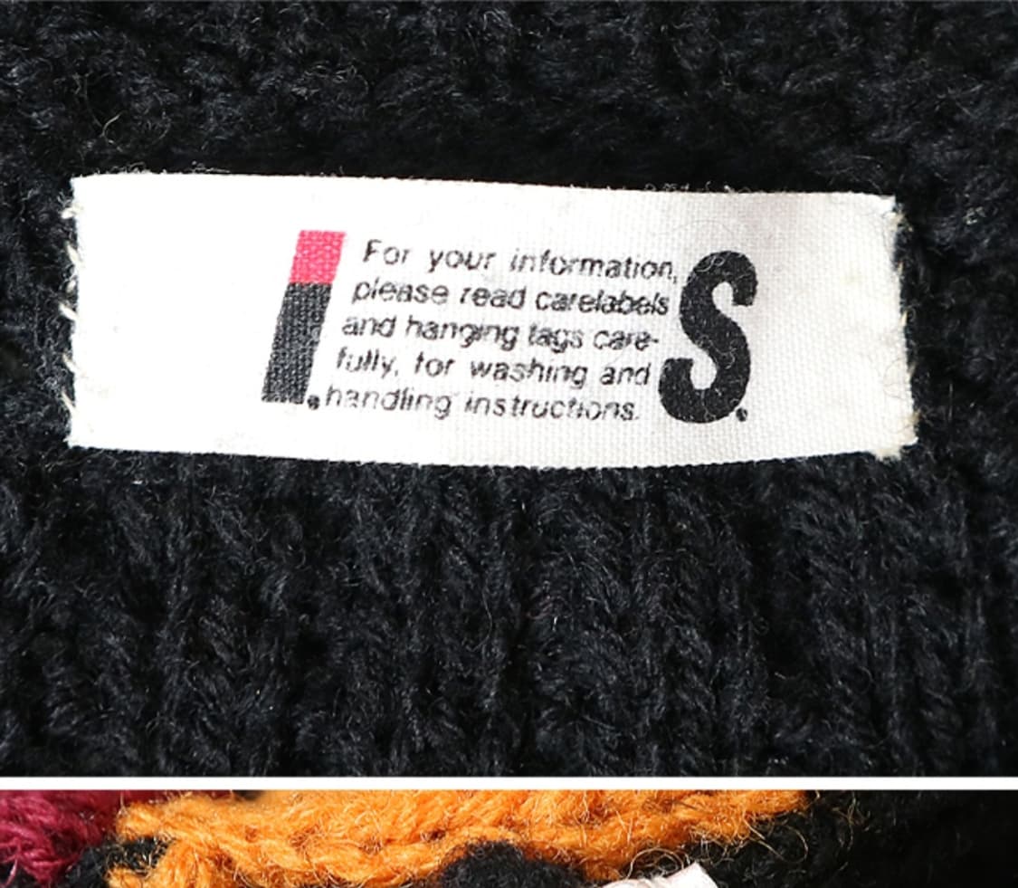 80~90S issey miyake I.S 이세이 미야케 is 빈티지니트 상품이미지9