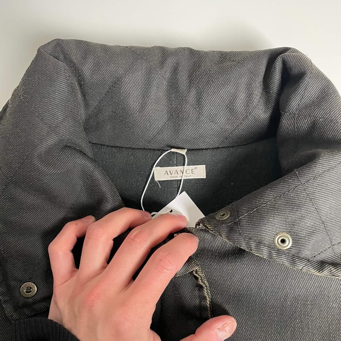 Avance 스티치 왁스 코튼 파카 (italy)   상품이미지9