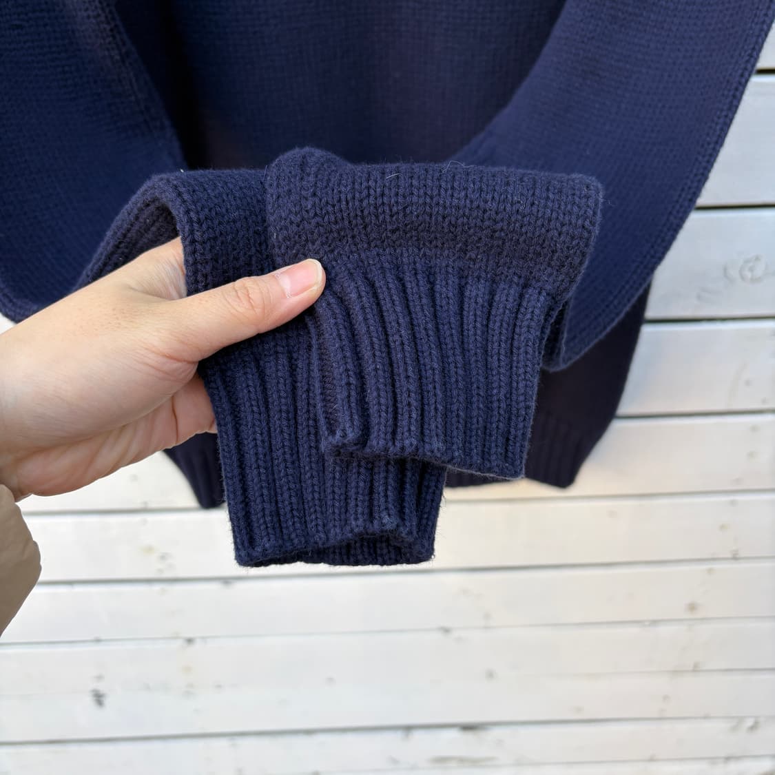 Polo 폴로 아플리케 자수 니트 상품이미지4