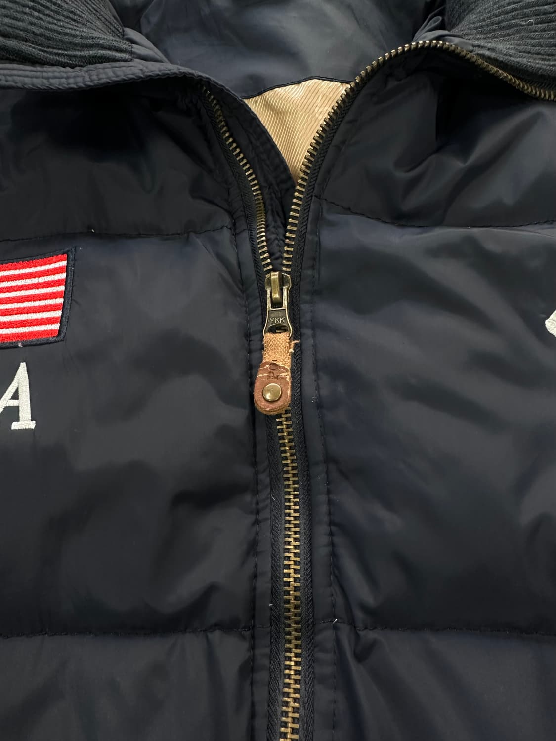 폴로랄프로렌 US성조기 빅포니 넘버링 푸퍼자켓2XL 상품이미지8