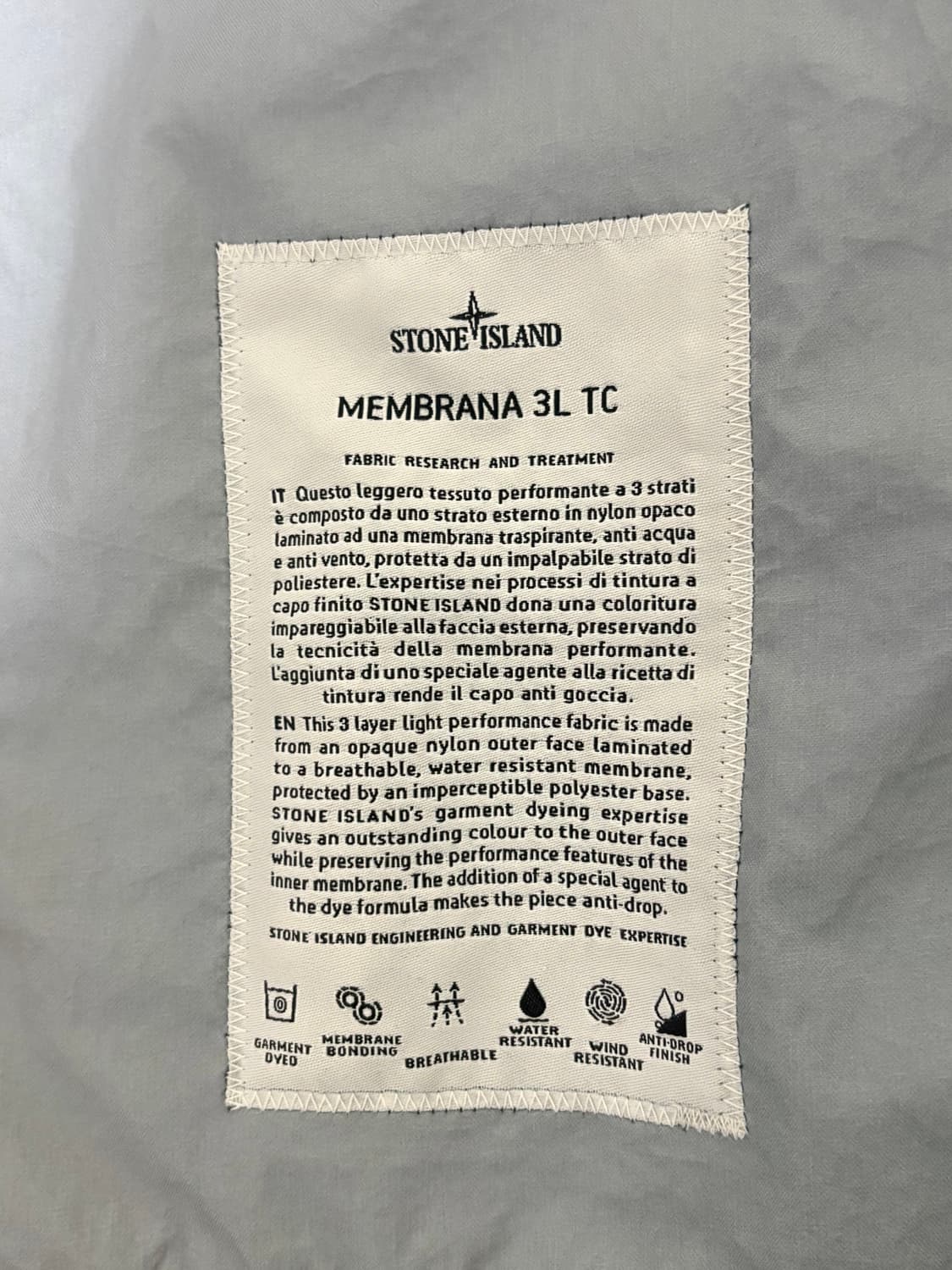 스톤아일랜드 21ss 멤브라나 상품이미지4