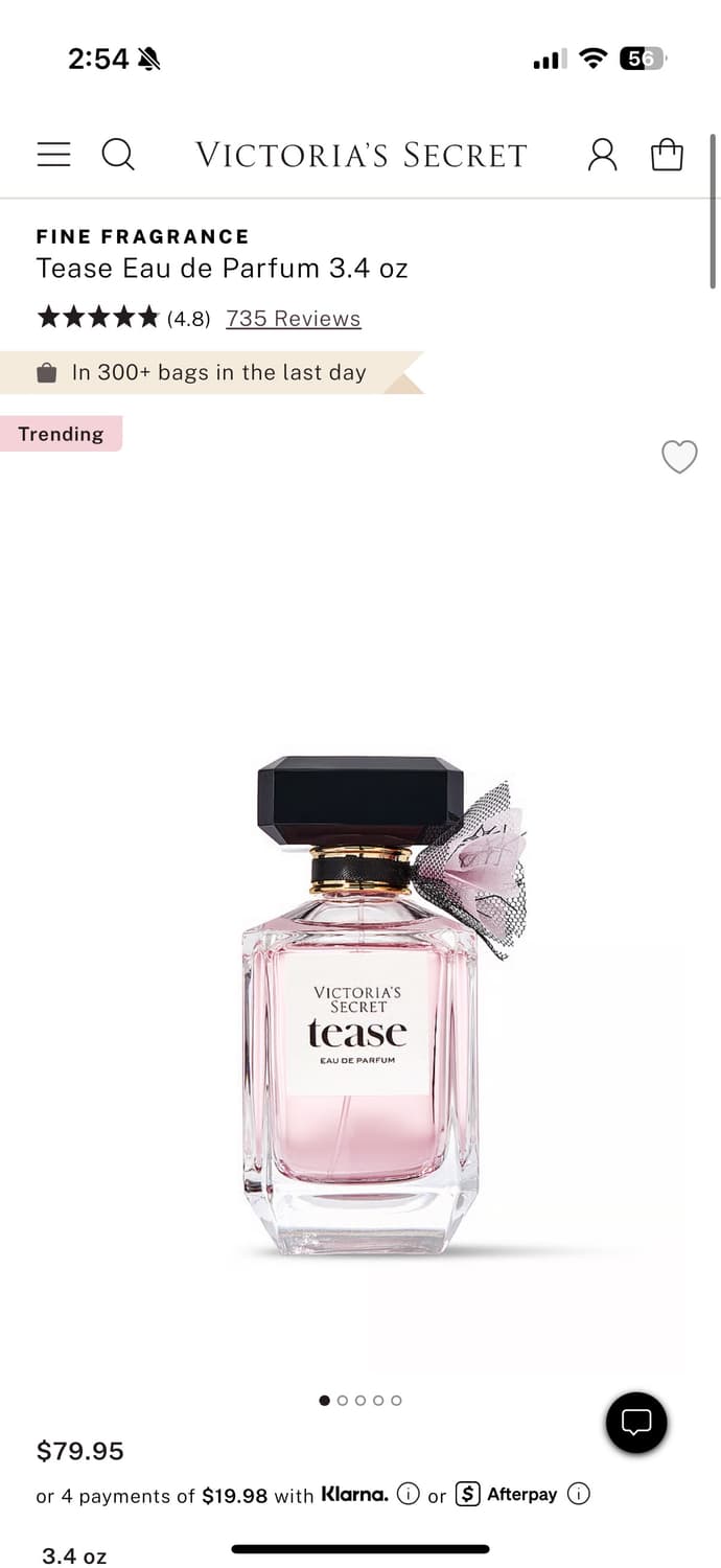 빅토리아시크릿 Tease Eau de Parfum 100ml 티즈 향수 상품이미지5