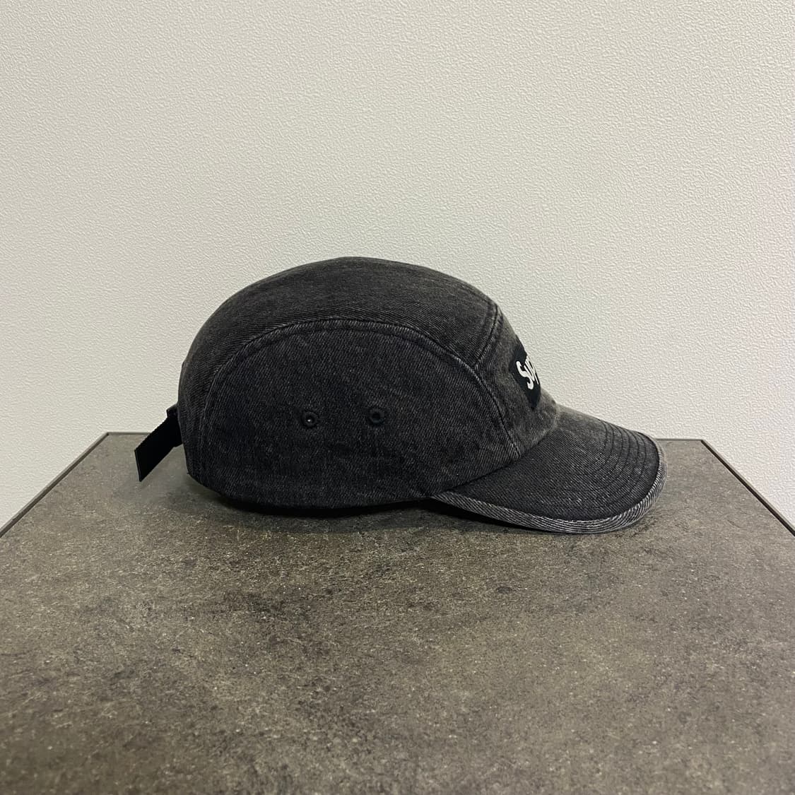 (OS) 슈프림 박스로고 캠프캡 모자 23SS 데님 블랙 상품이미지3