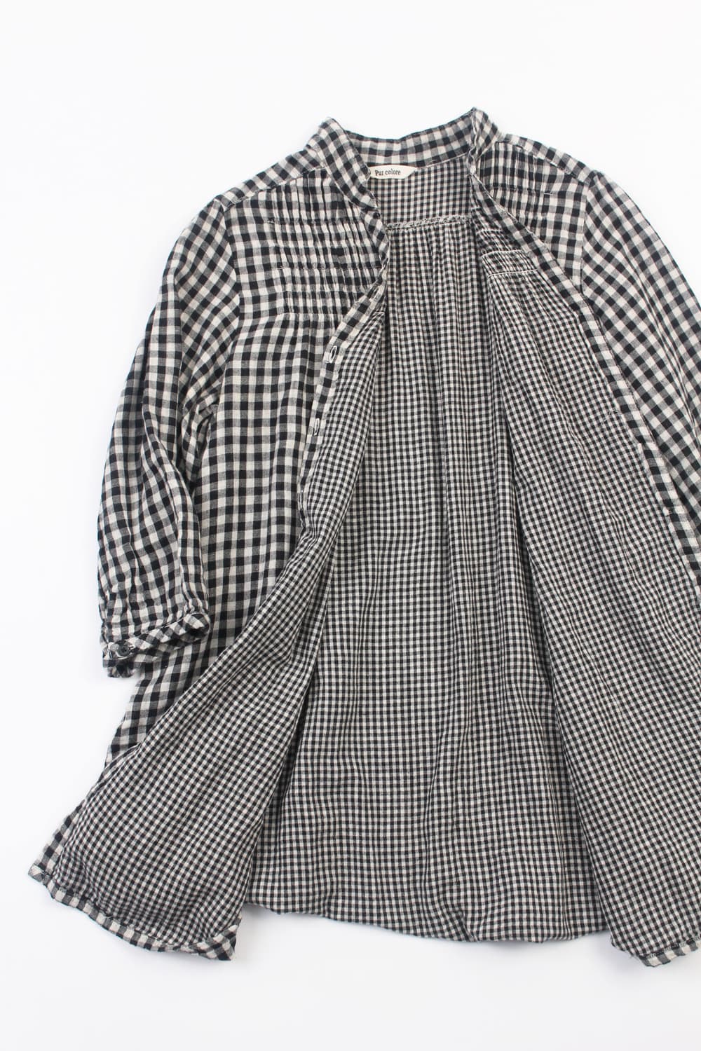 PUR COLORE Gingham Check One Piece  상품이미지9