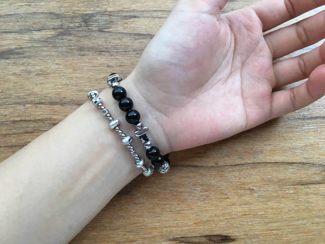 silver stone bracelet 상품이미지2