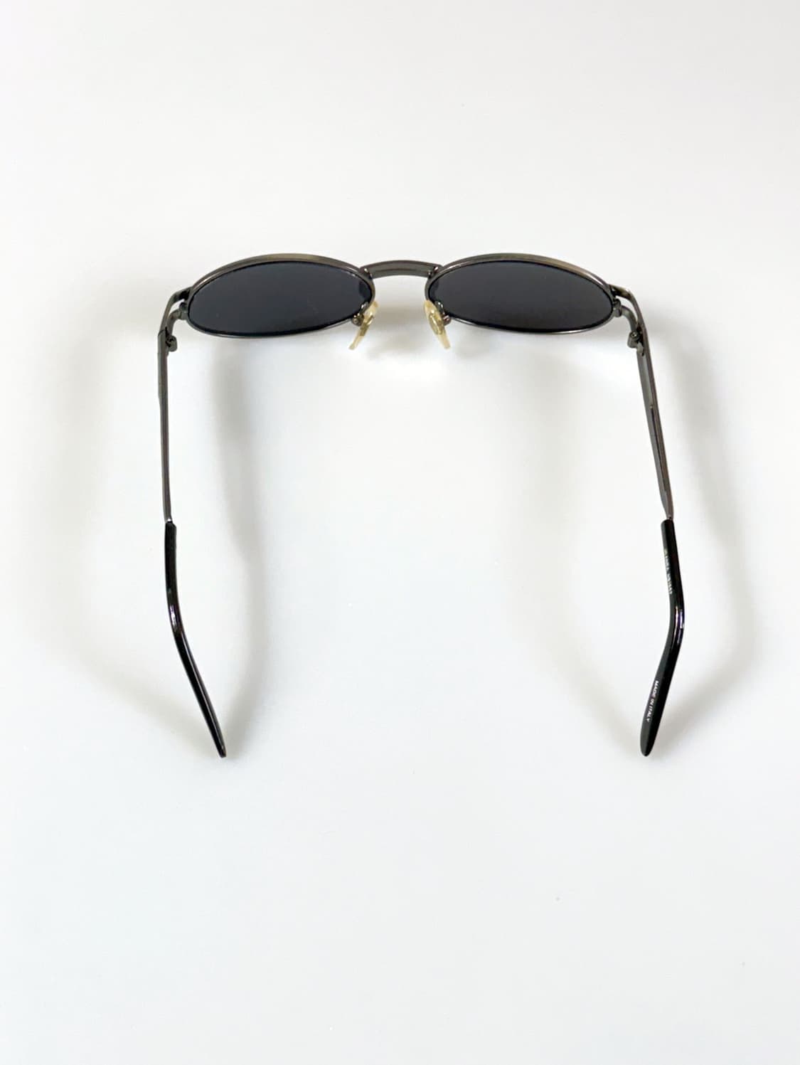 90s JOANNA 건메탈 슬림 오벌 프레임 빈티지 선글라스 상품이미지5