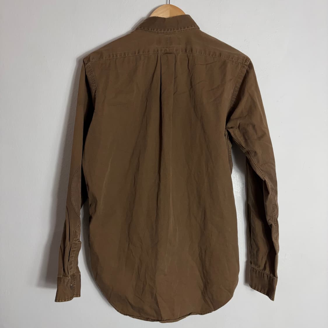 폴로 랄프로렌 빈티지 브라운 옥스퍼드 셔츠(S) 상품이미지2