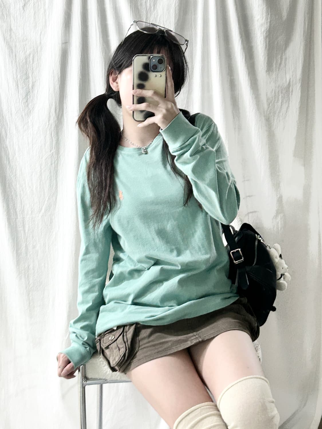 폴로 피스타치오 롱슬리브 상품이미지4