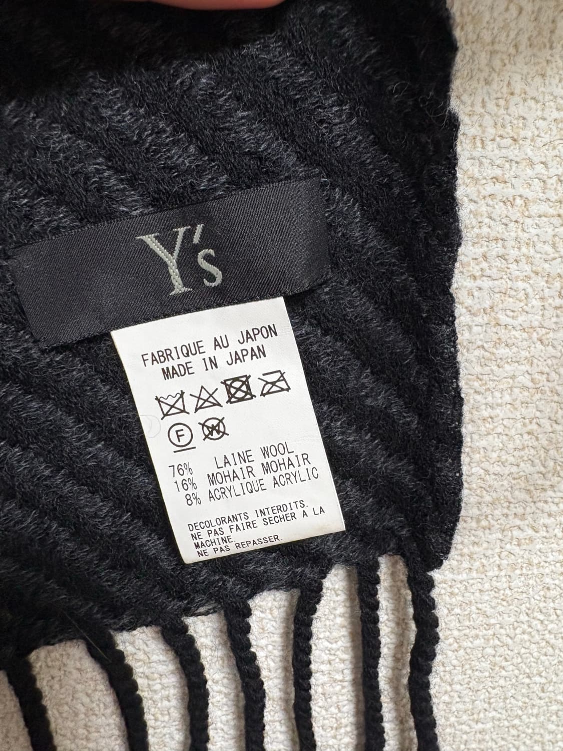 Y’s 머플러 상품이미지2