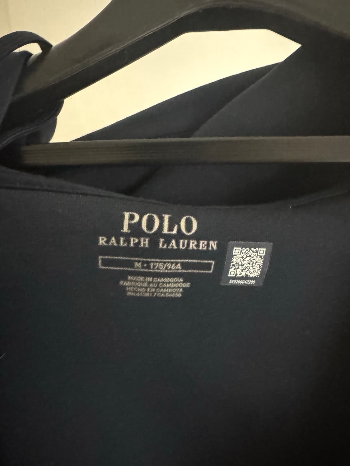 폴로 코튼 풀집 후드집업 상품이미지3