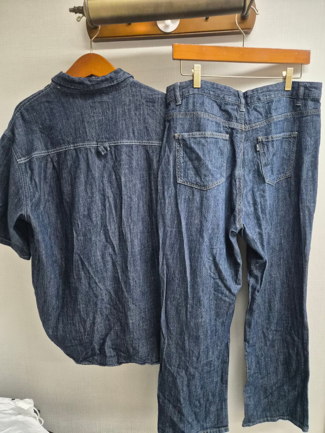 XL) 토피 데님 셋업 팝니다 상품이미지2