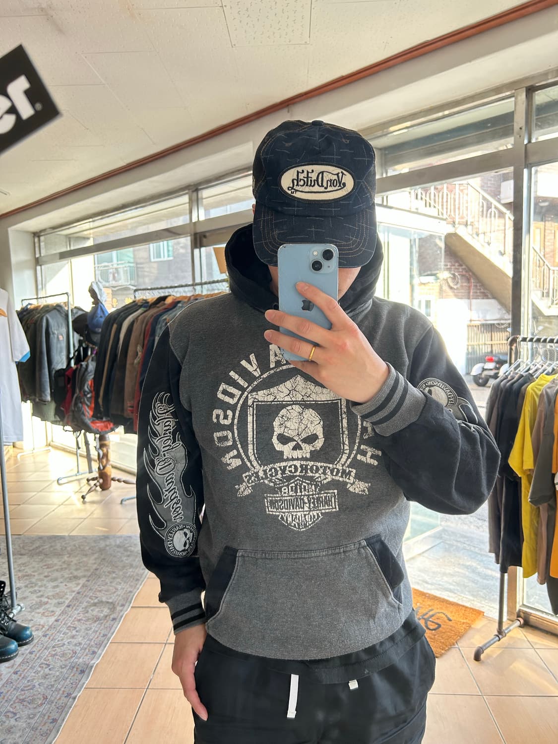 할리데이비슨 스컬 후디 상품이미지7