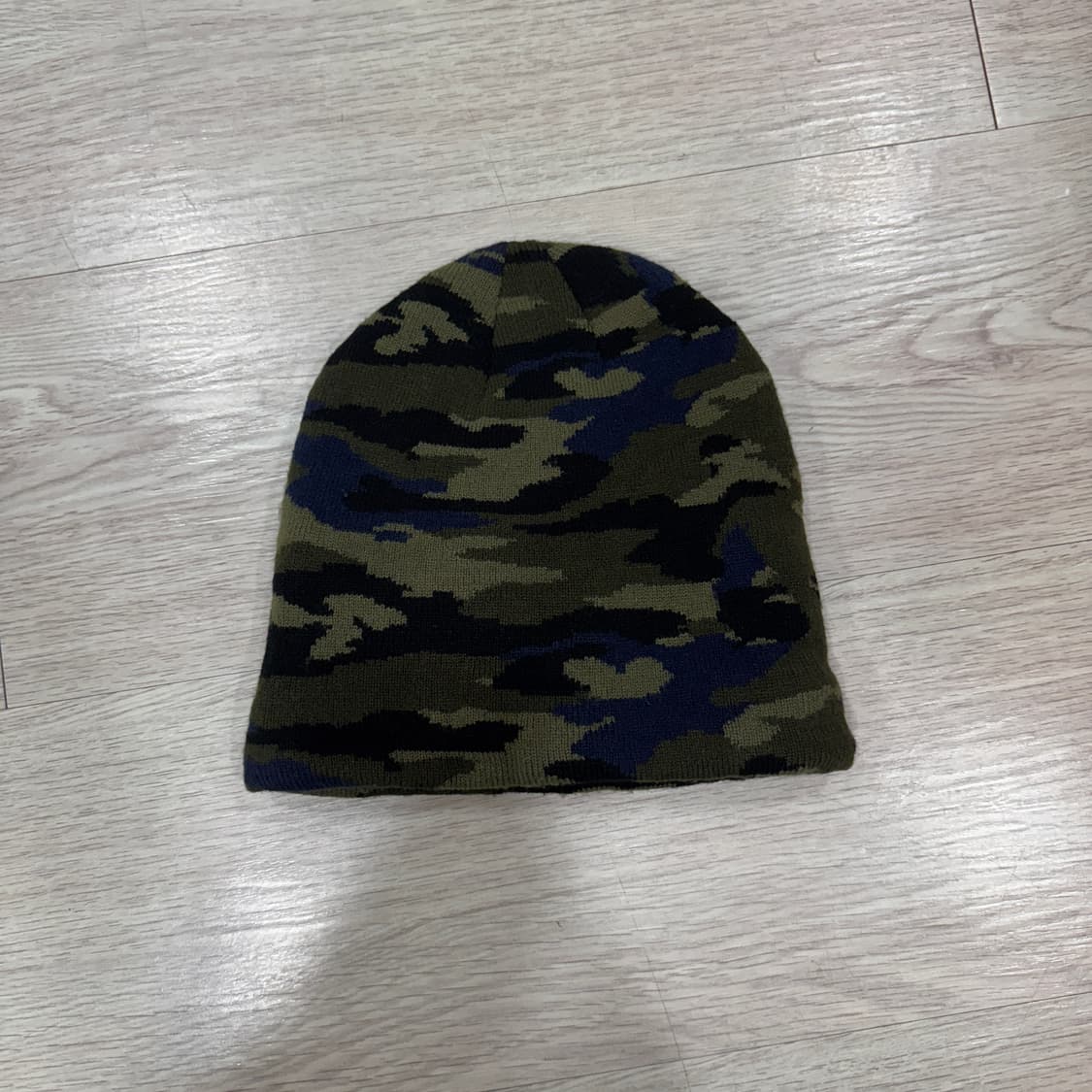 카모플라쥬 니트 비니 모자 상품이미지2