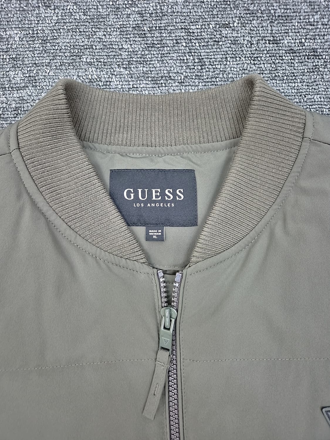 [XL]<게스>베이지 구스 패딩 점퍼 상품이미지2