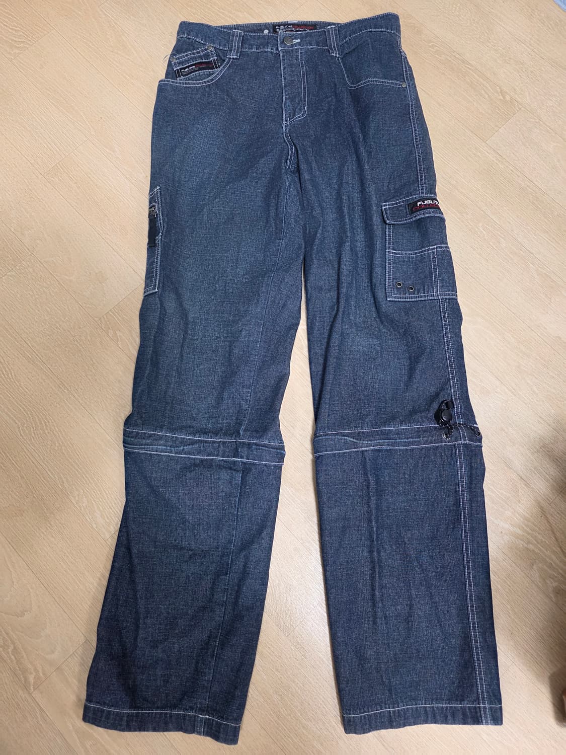 후부 투웨이 데님 카고 팬츠 32 상품이미지6
