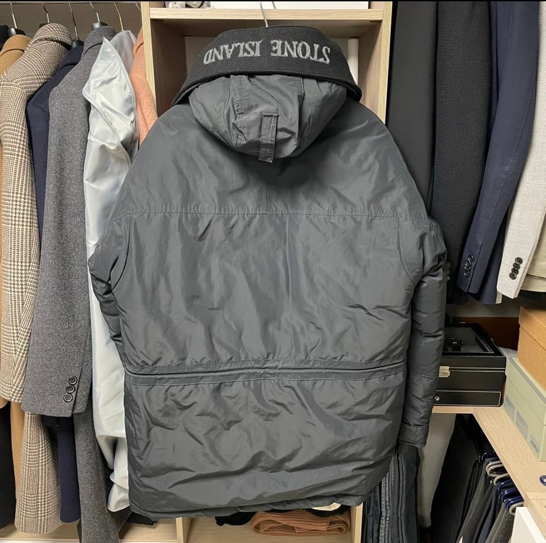 스톤아일랜드 마이크로랩스 파카 xl 상품이미지2