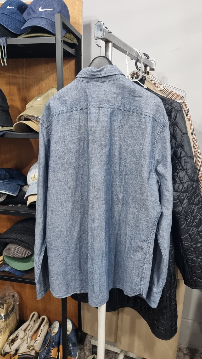 ((리 바 이 스)) L사이즈 (국내 105) 청셔츠 상태좋아요~ 상품이미지4