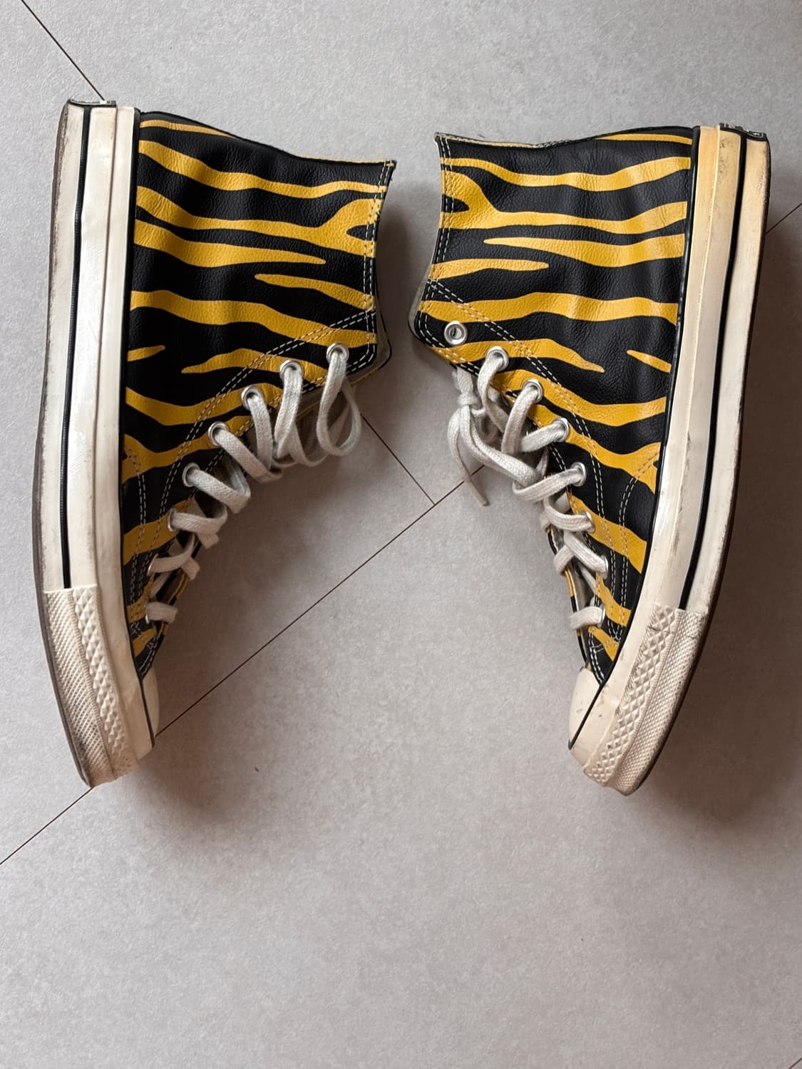 레더 애니멀 프린트, 빈티지 컨버스 285 상품이미지5