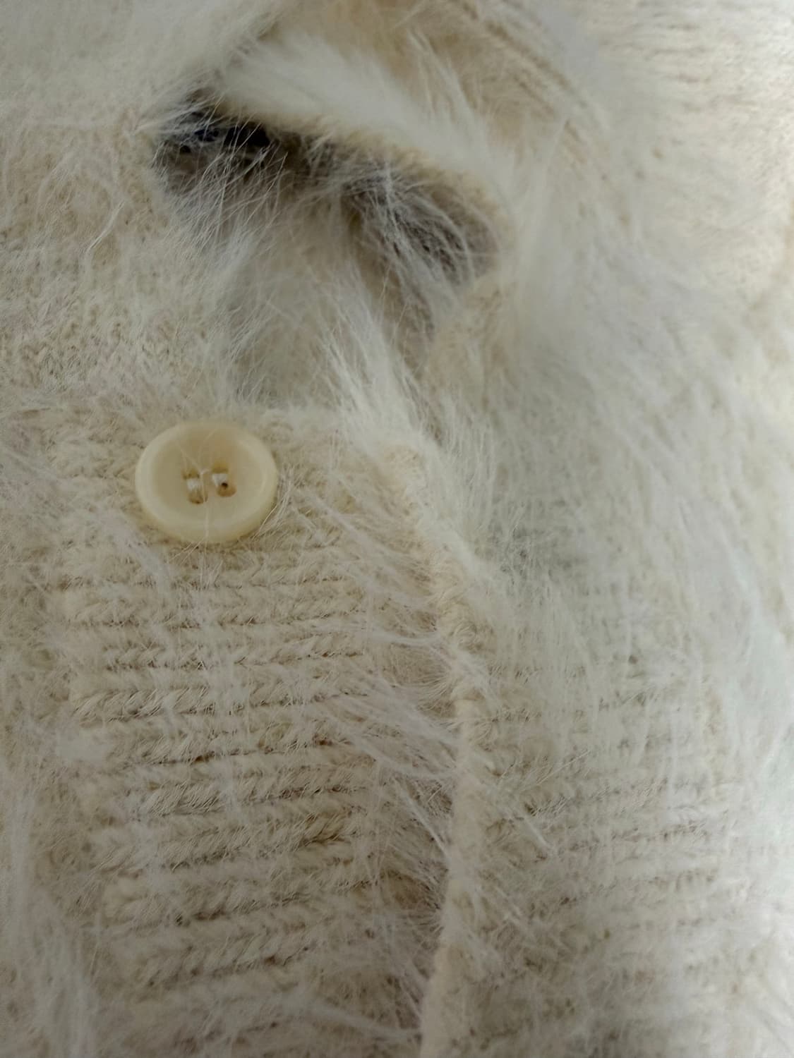 오아시스 모헤어 버튼 카라 니트  상품이미지3