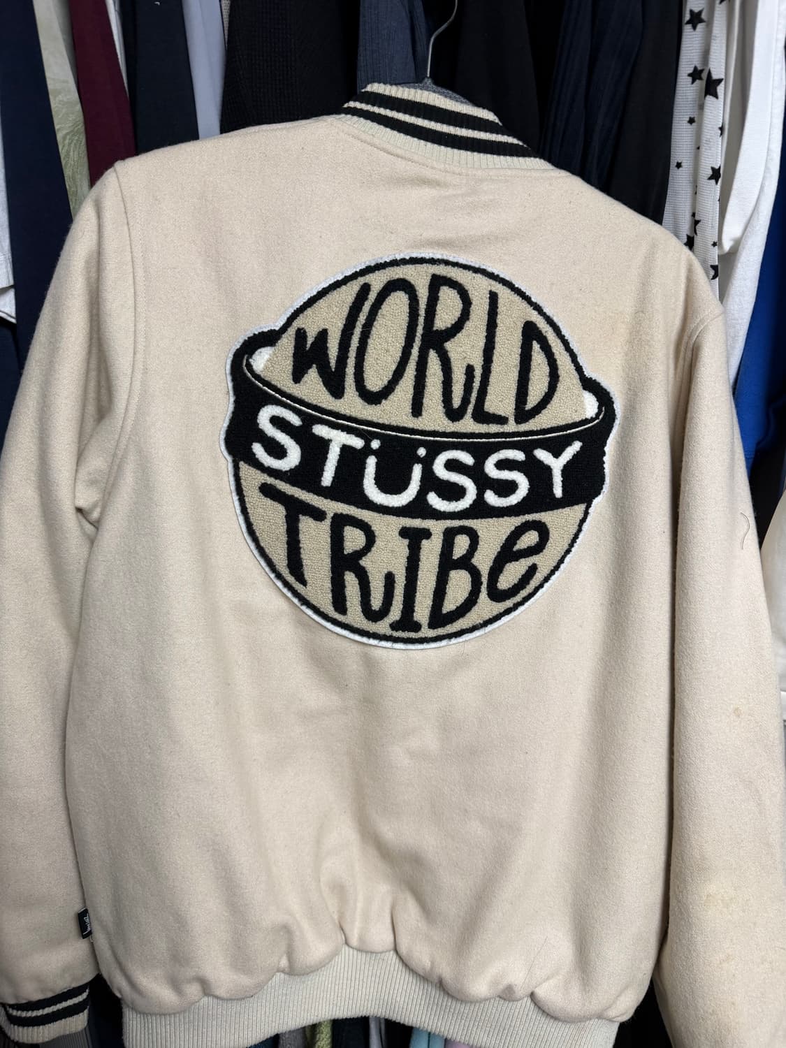 스투시 월드트라이브 바시티 자켓 M 상품이미지3