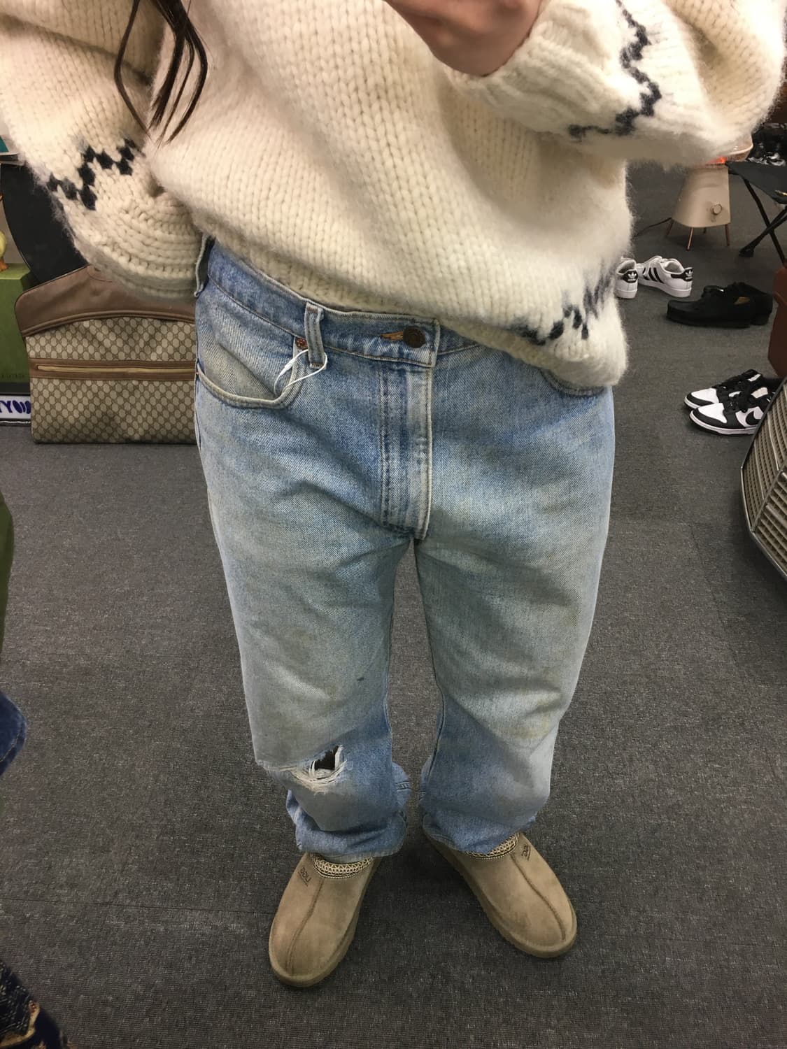 90s usa 리바이스 505 데님팬츠 상품이미지1