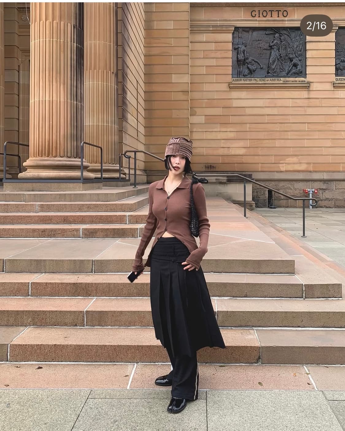 어썸니즈 PATCHWORK HAT_BROWN 상품이미지5