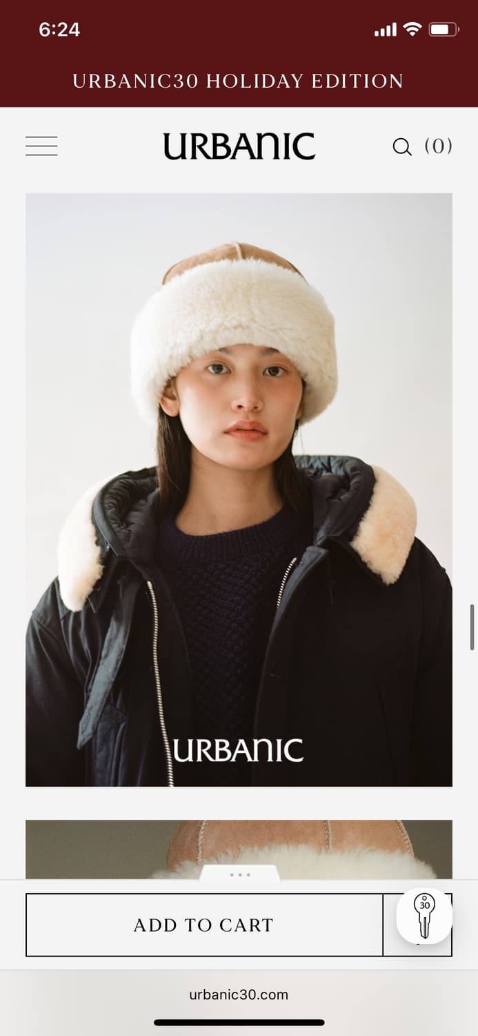 얼바닉30 shearling retro hat 시어링 레트로 모자 상품이미지6