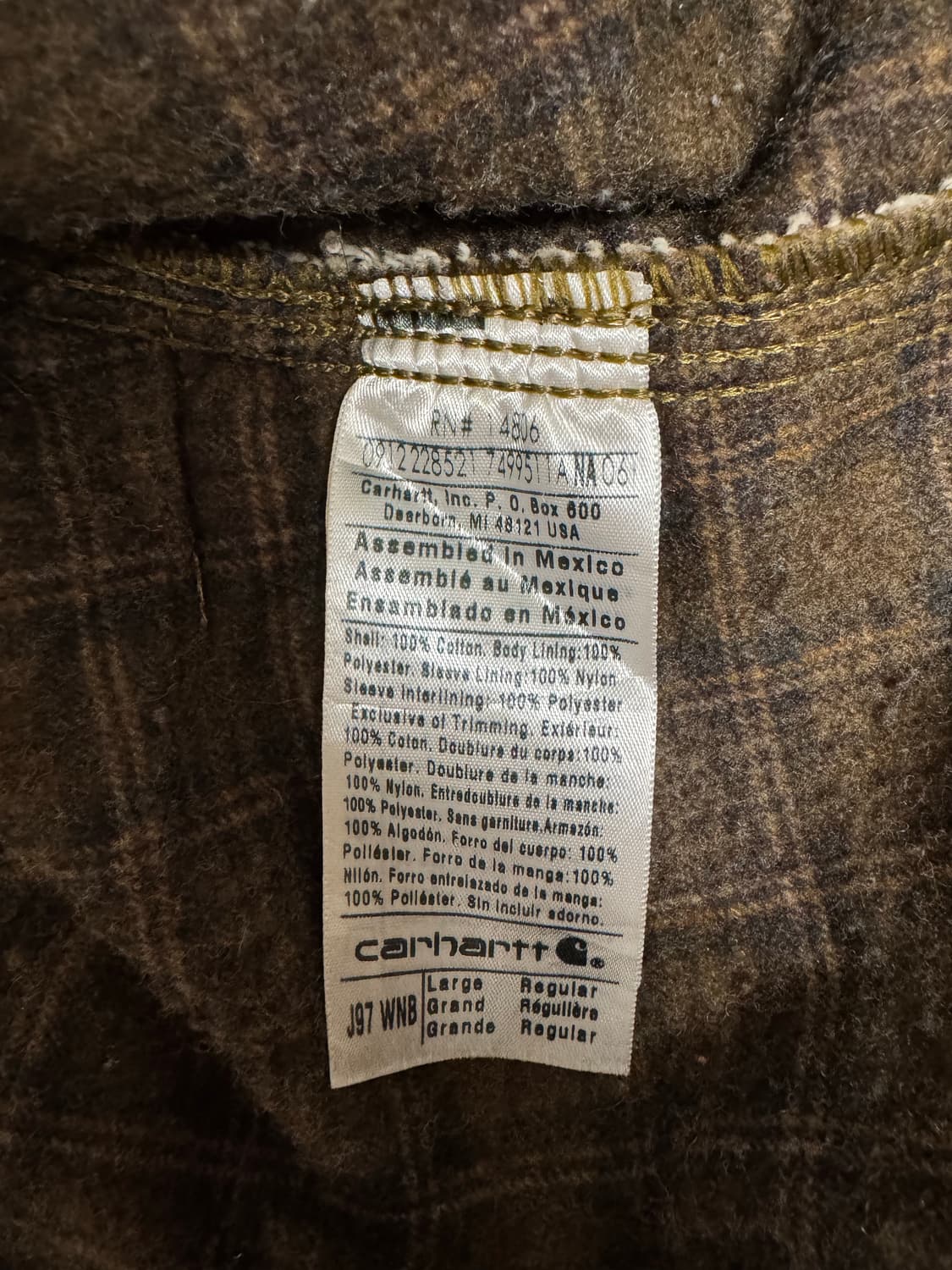 칼하트 디트로이트 j97 wnb large 상품이미지4