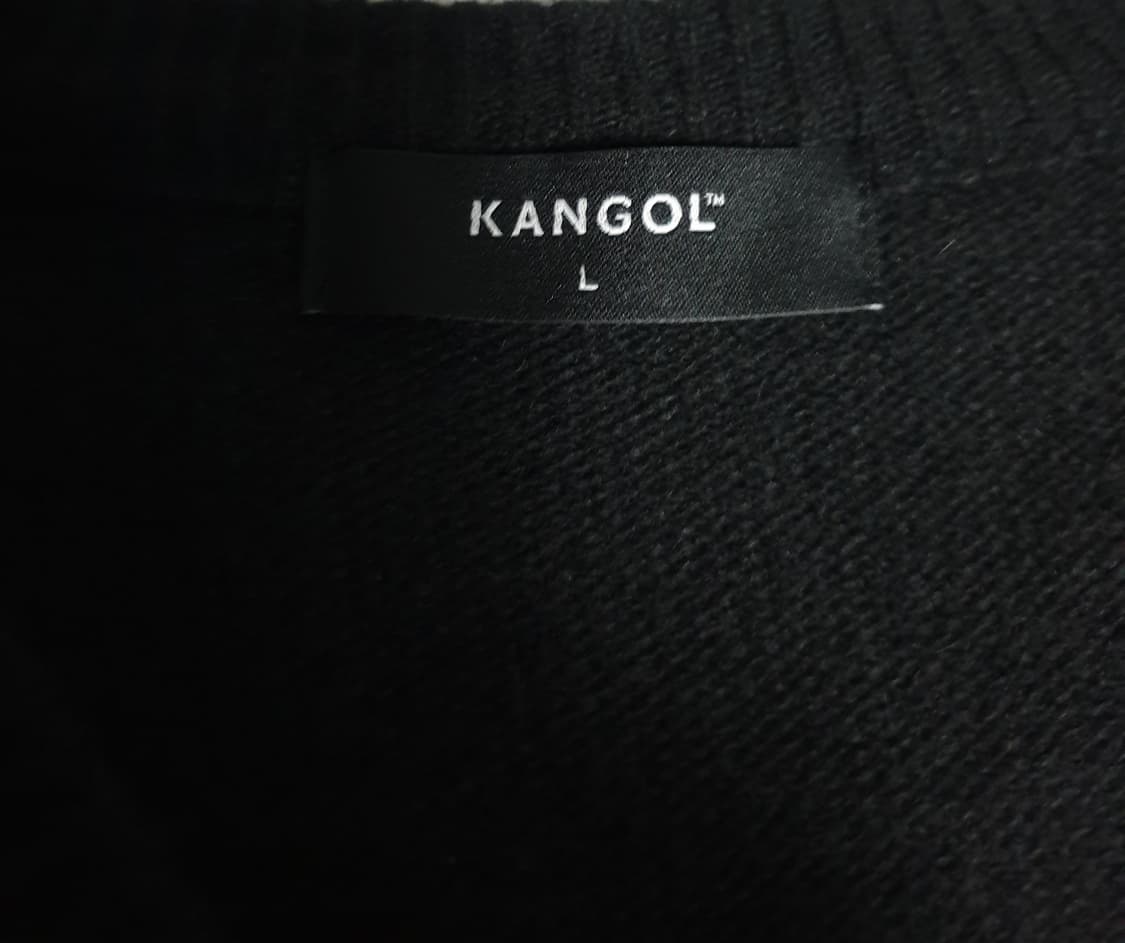 캉골 브리즈 라운드 울 가디건 블랙 (L) 상품이미지3