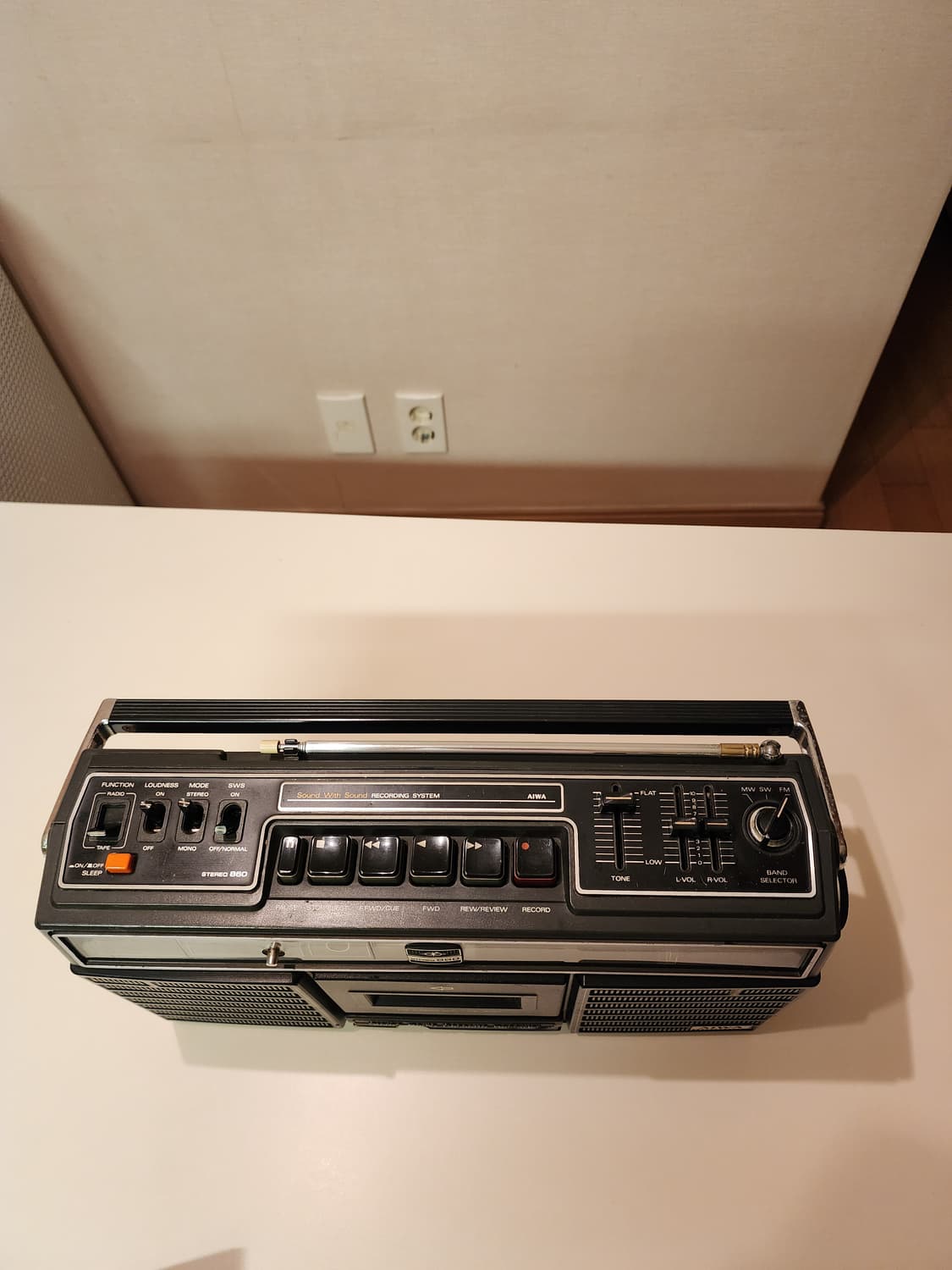 70년대 AIWA  빈티지 스테레오 라디오 카세트 상품이미지6
