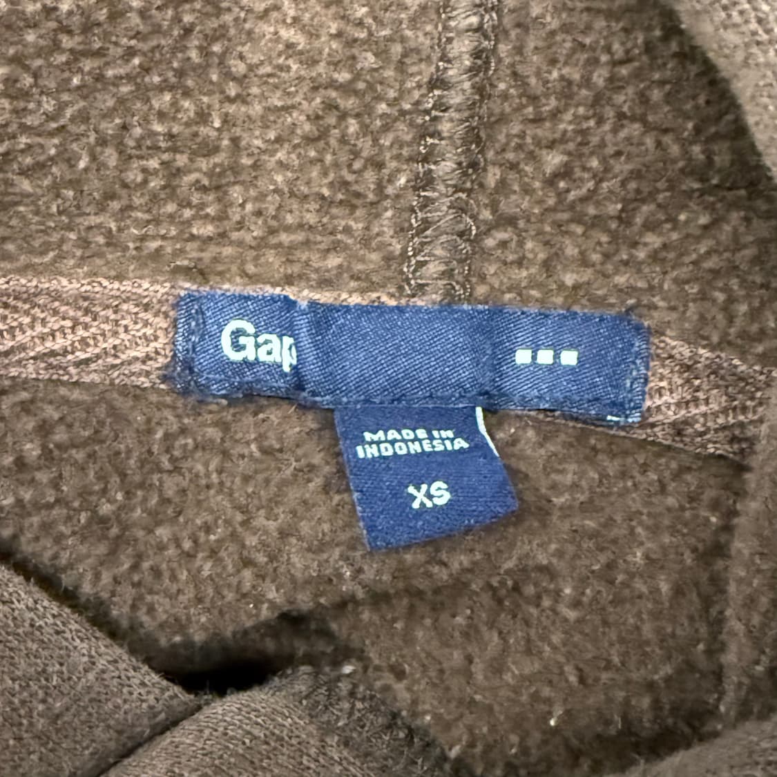 갭 초코 브라운 후드집업  상품이미지5