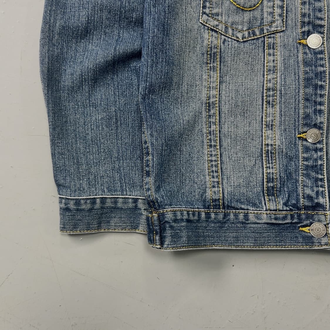 트루릴리전 스티치 웨스턴 데님 자켓  상품이미지3