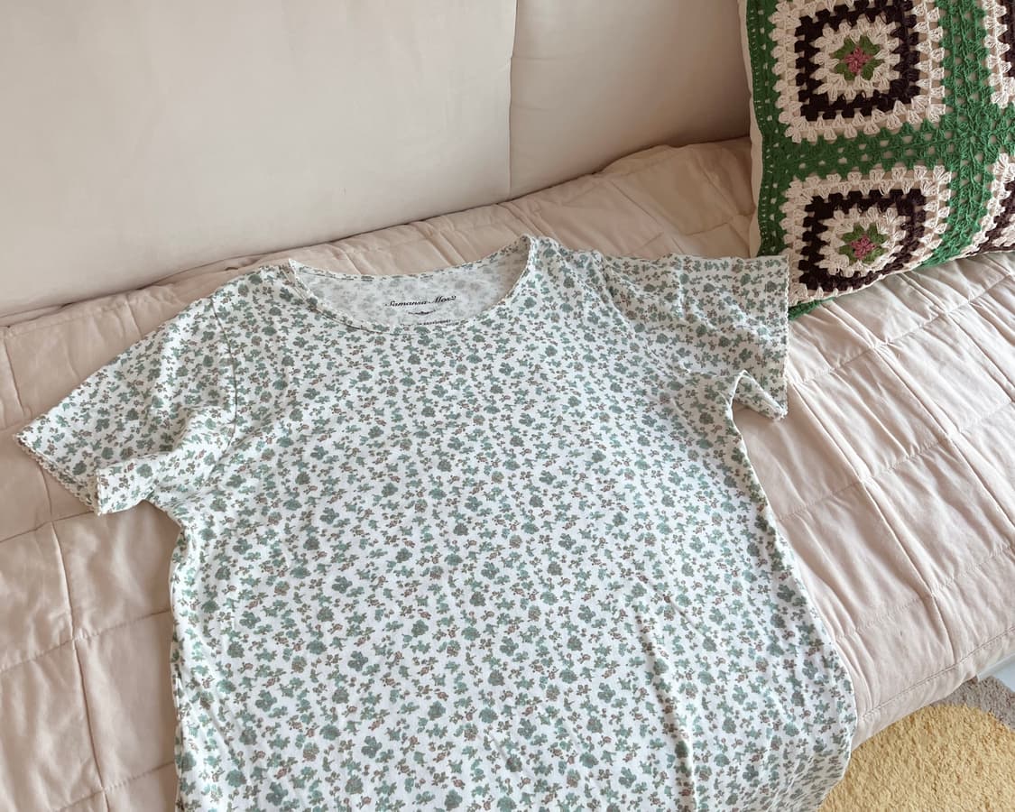 Samansamos2플라워 티 모리걸 상품이미지1