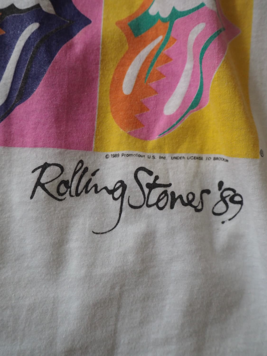 1980's ROLLING STONES tee  상품이미지3
