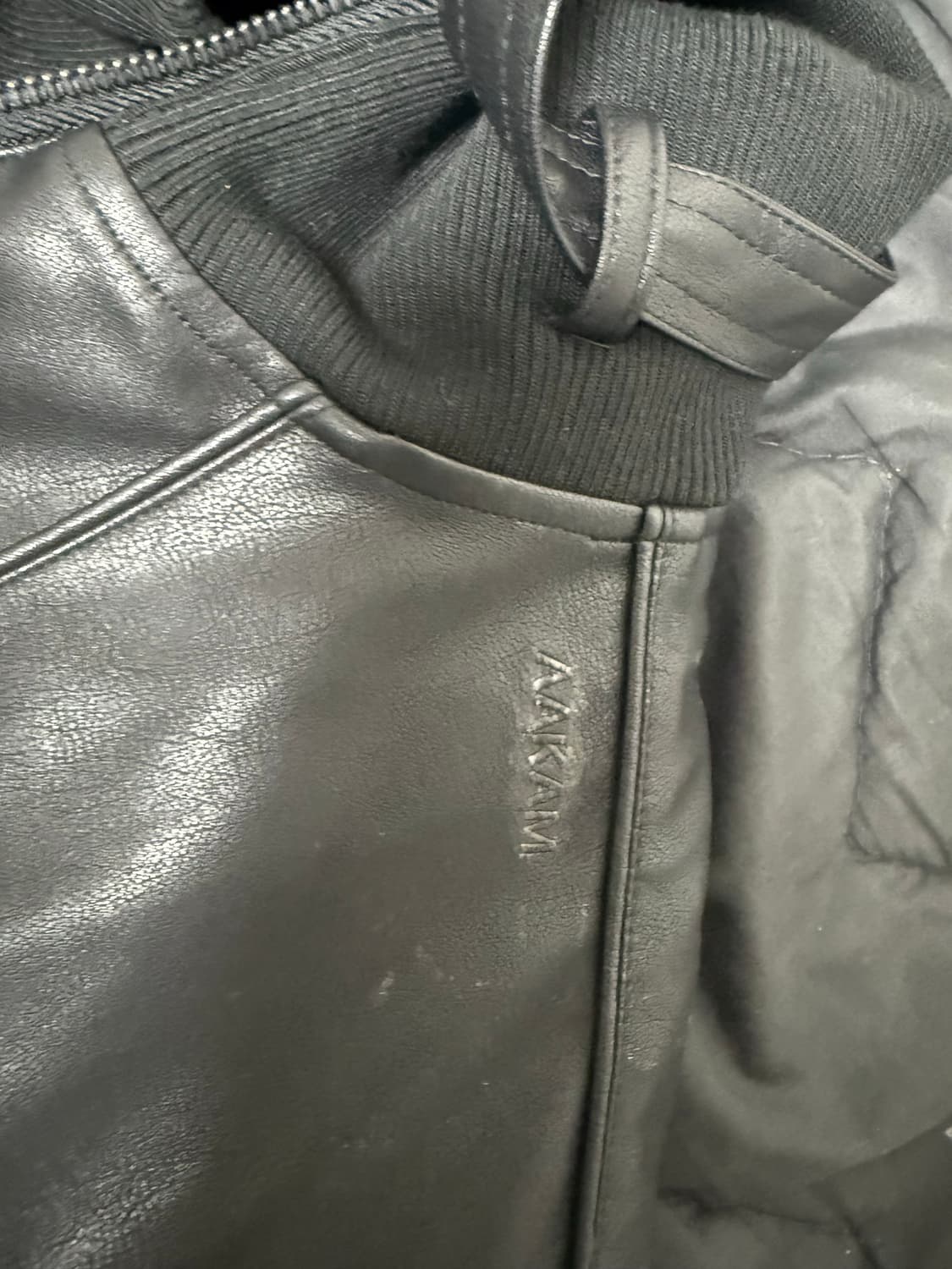 아캄 블루종 레더  상품이미지3